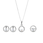 Load image into Gallery viewer, 925 Silver Opal Jewelry Set for Women | Gift for Her
