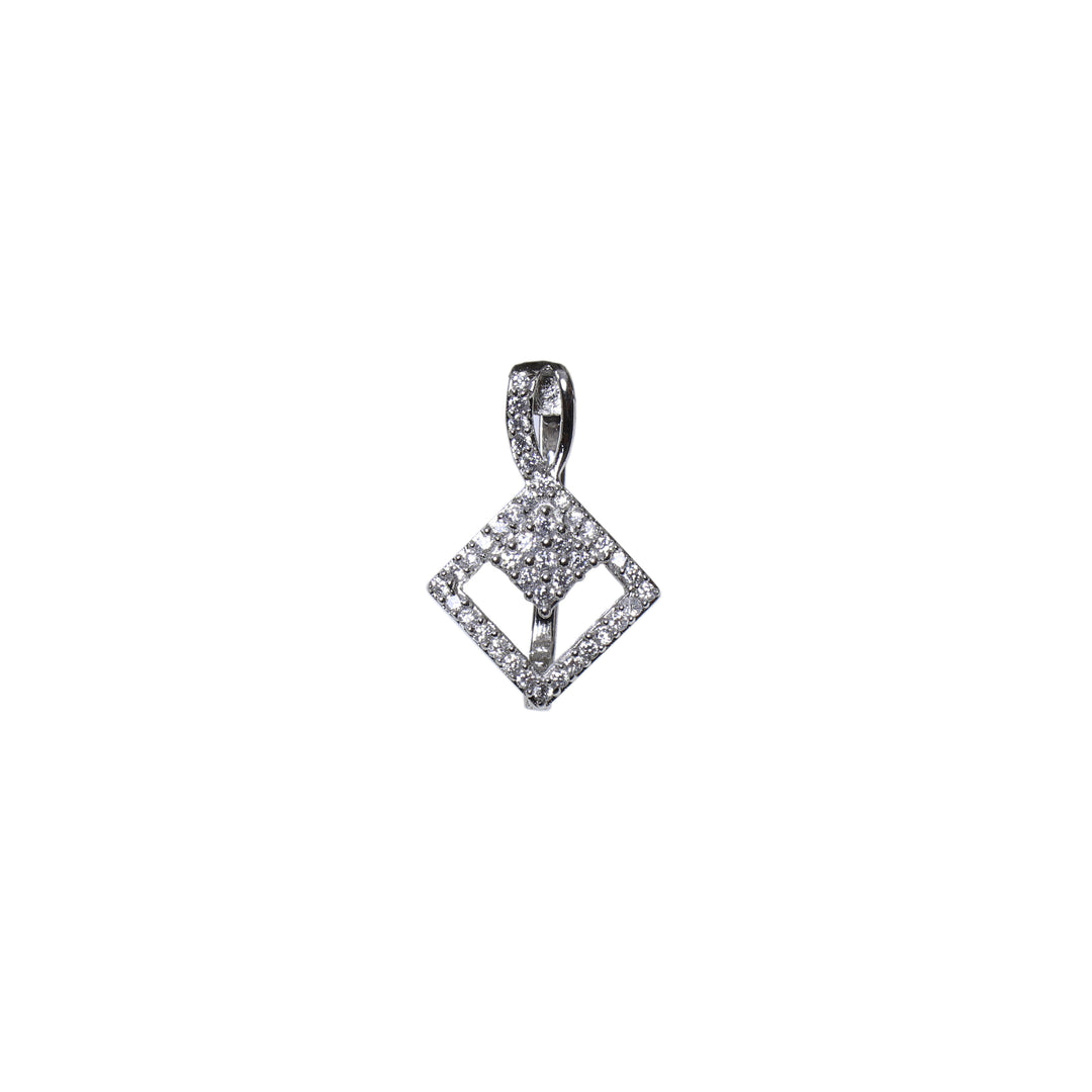 925 Silver Diamond Set (Earrings, Necklace, Ring) | Women's Jewelry