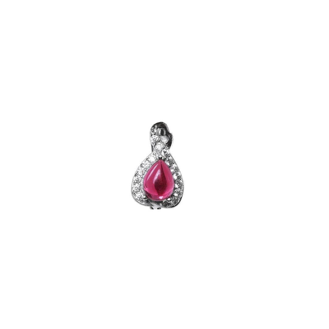 925 Silver Ruby Jewelry Set for Women | Gift Idea