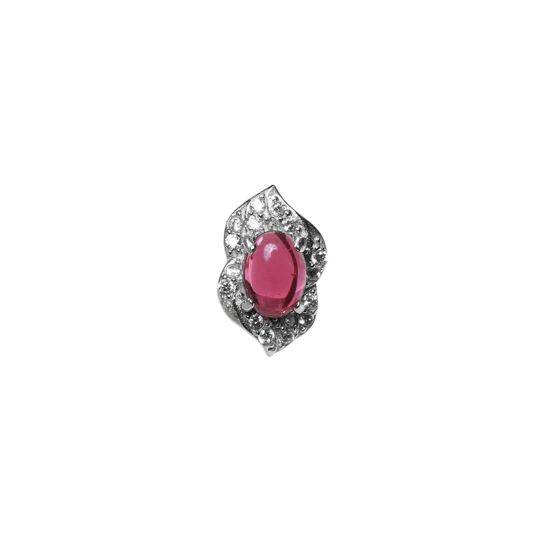 925 Silver Pink Gemstone Jewelry Set for Women | Gift