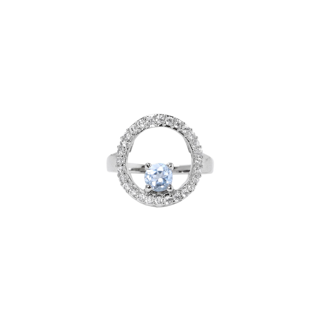 925 Silver Blue Gemstone Jewelry Set for Women | Gift Idea