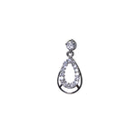 Load image into Gallery viewer, 925 Silver Teardrop Earrings &amp; Necklace Set | Gift for Her
