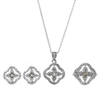 Load image into Gallery viewer, 925 Silver Cubic Zirconia Jewelry Set | Women's Gift

