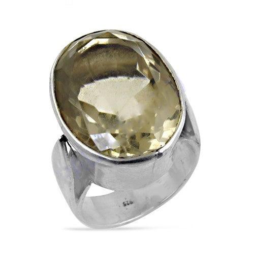 Crystal Gemstone Ring 925 Silver Ring Rare Gemstone Ring Casual Ring