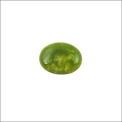  Indocraus Loose Gemstone For Jewelry Oval Gemstones Green Gemstone