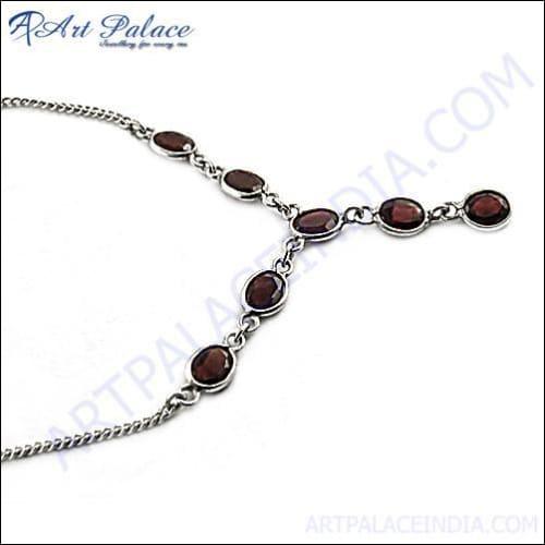 Attractive & Lovely Garnet Gemstone Silver