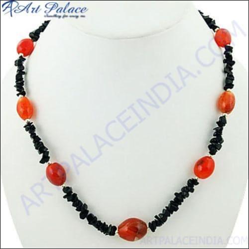 Beautiful Gemstone 925 Silver Necklace