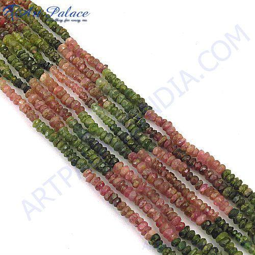 Beautiful Tourmaline Loose Gemstone, Natural Loose Beads Colorless Beads Strands Adorable Energy Beads Strands