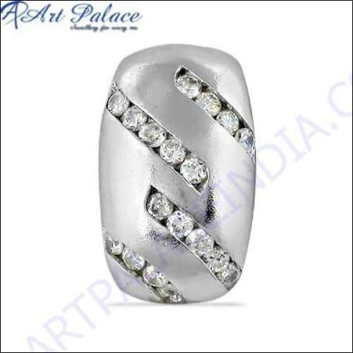 Best Selling Cubic Zirconia Gemstone 925 Silver Pendant