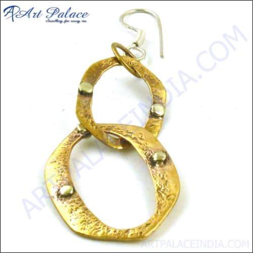 Brass Earrings Jewellery