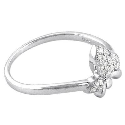 Brilliant Cubic Zirconia 925 Sterling Silver Ring Classic Cz Rings Superb Cz Rings