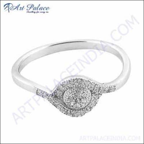 CZ Jewellery Romantic Silver Ring