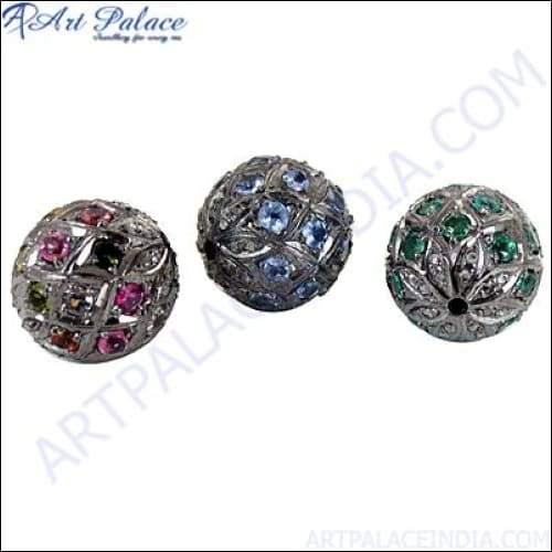 Diamond Pave Beads Jewellry Excellent Victorian Beads Latest Victorian Beads
