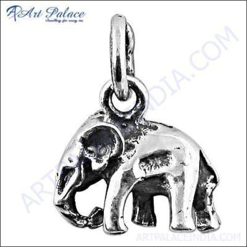 Elephant 925 Silver Pendant