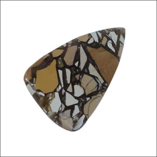 Energetic Brecciated Mookaite Stone Rare Gemstones Triangle Gemstones