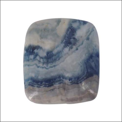 Excellent Energy Blue Scheelite Stone Colorless Stone Faceted Stone Square Shape Stone