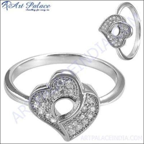 Exclusive Cubic Zirconia Silver 925 Rings