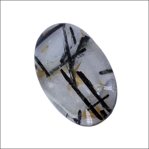 Exotic Black Rutile Stone Healing Gemstones Trendy Gemstones