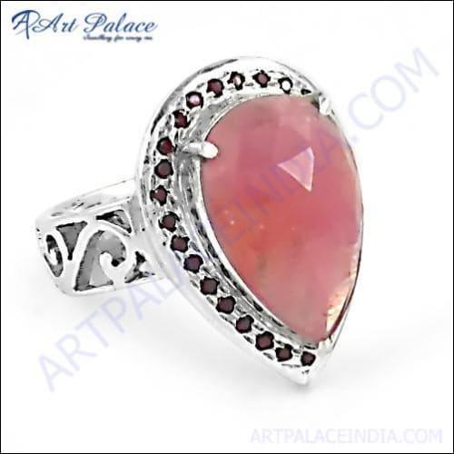 Expensive Ruby Gemstone Silver Ring, 925 Sterling Silver Jewelry