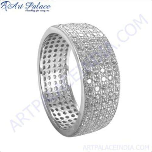 Famous Designer Gemstone 925 Silver Ring