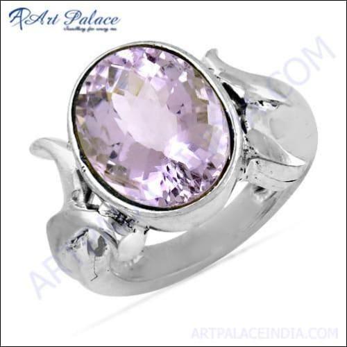 Fashion Accessories Amethyst Gemstone Sterling Silver Ring