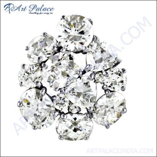 Fashionable Cubic Zirconia Gemstone Pendant