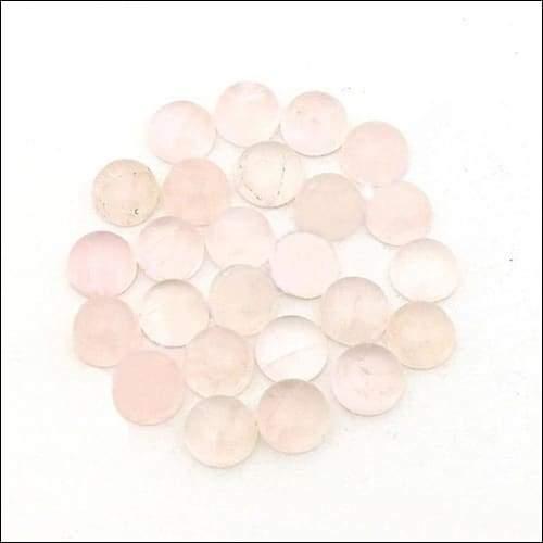 Fashionable Natural Rosequartz Loose Gemstone Wholesale Cabochon Rosequartz Gemstone Faceted Gemstones Pink Stones