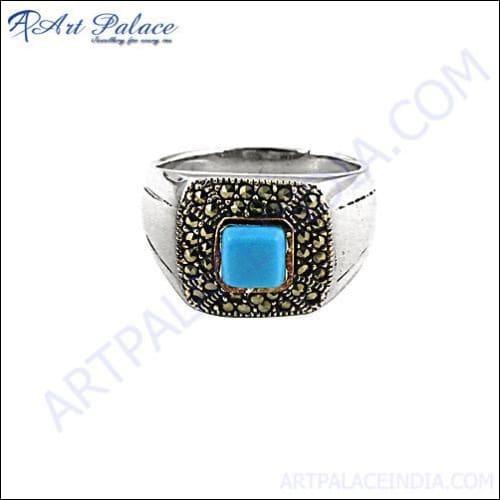 Gemstone 925 Sterling Silver Ring Elegant Marcasite Rings Adorable Marcasite Rings
