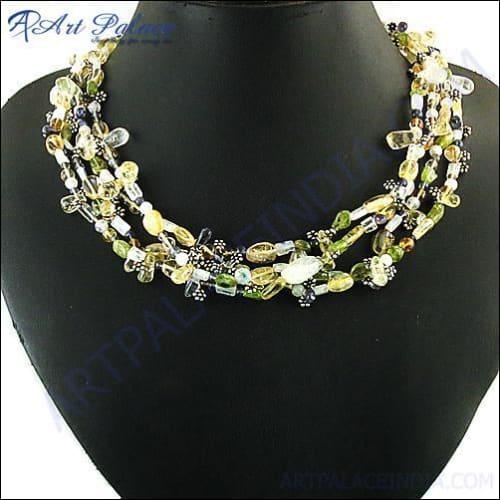 Gemstones Wholesale Sterling Silver Necklace