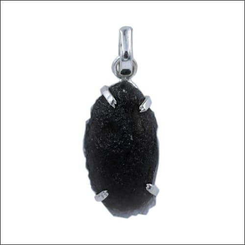 Glittering Agni-Mani 925 Silver Gemstone Pendant Energy Pendants Natural Gemstone Pendants