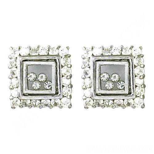High Quality Handmade Design Cubic Zircon Gemstone 925 Sterling Silver Earrings Magnificent Cz Earring Artisanal Cz Earring