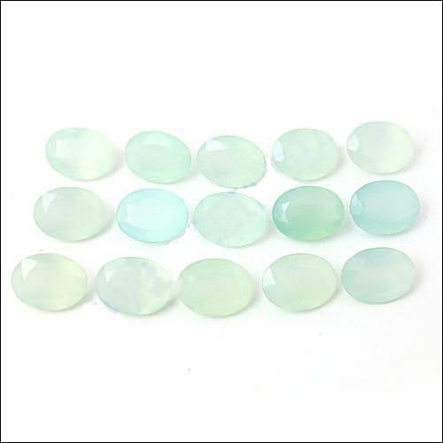 High Quality Loose Chalcedony Gemstone For Jewelry Natural Cut Stones High Class Stones