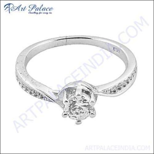Hot Selling CZ Silver Ring