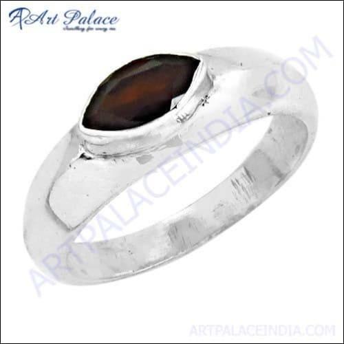 Hotsale Fashion 925 Sterling Silver Ring With Garnet