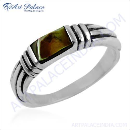 Indian Touch Inley Gemstone Silver Ring Superb Inlay Rings Inlay Silver Rings Inlay Rings