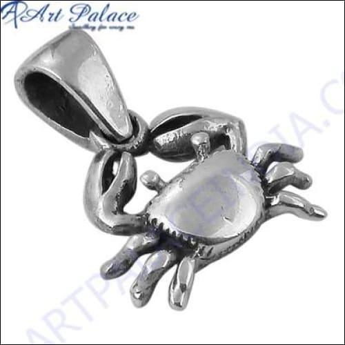 Insect Animals Style Silver Pendant