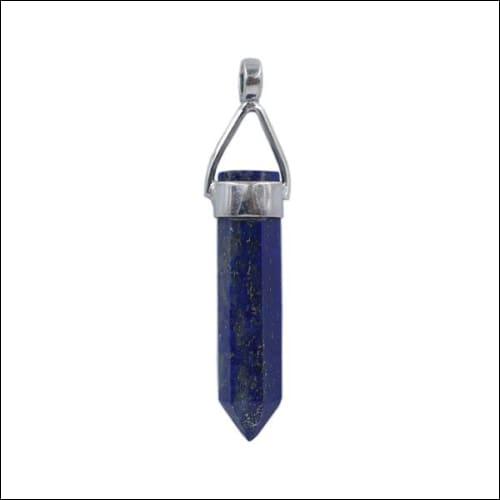 Lapis Lazuli Pencil Stone 925 Silver Pendant Pencil Pendant Healing Pendant Gorgeous Pendants