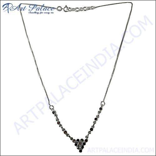 Latest Fashionable Sterling Silver Necklace