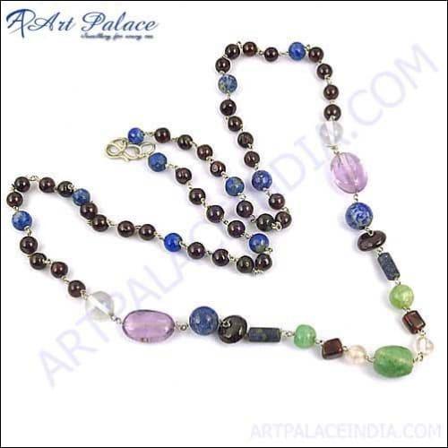 Latest New Arrival Multi Beads & Colors Stylish Necklace Jewelry Beads Necklace