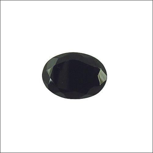 Latest Semi Precious Black Spinel Stones, Loose GemStone Oval Gemstone