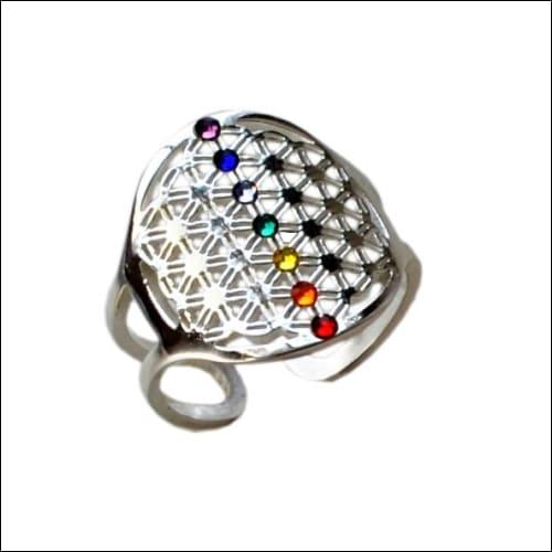 Life of Pie Stylish Silver Ring Artisan Design Rings Beautiful Multistone Rings