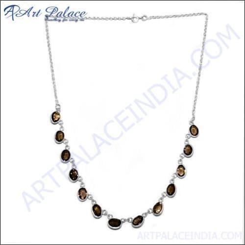 Most Fashionable Smokey Quartz Necklace