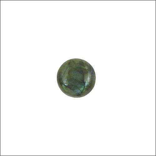 Natural Green Labradorite Stones For Jewelry, Loose Gemstone Roung Labradorite Gemstone Cabochon Stones