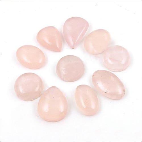 Natural Rose Quartz Loose Gemstone For Jewelry Superb Gemstone Energy Gemstone Rosequartz Mix Shape Gemstones Opaque Gemstones