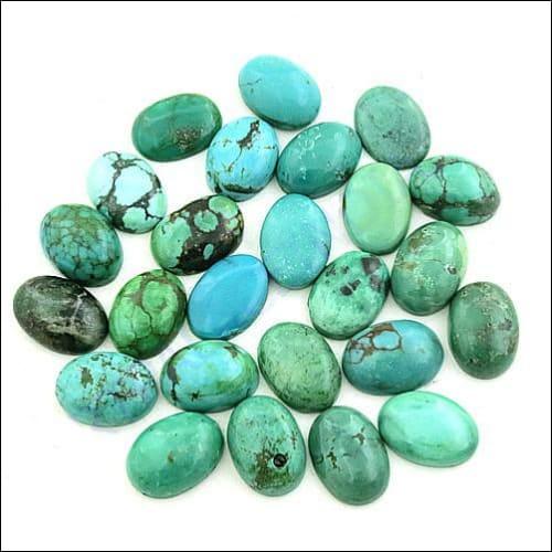 Natural Turquoise Loose Gemstone For Jewelry Turquoise Gemstone Opaque Gemstone