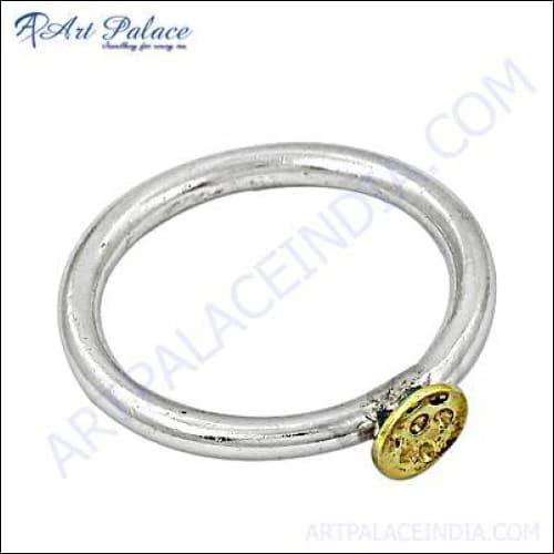 New arrival fashion silver ring, Simple style silver ring