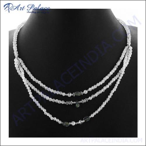 New Arrival Gemstone Beads Necklace Graceful Beaded Necklace Solid Necklace