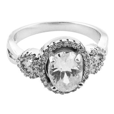 New Arrival Hot Selling AAA Quality CZ Party Wear 925 Sterling Silver CZ Ring. 925 Sterling Silver Gemstone Ring Awesome Cz Rings Hand Finished Cz Rings