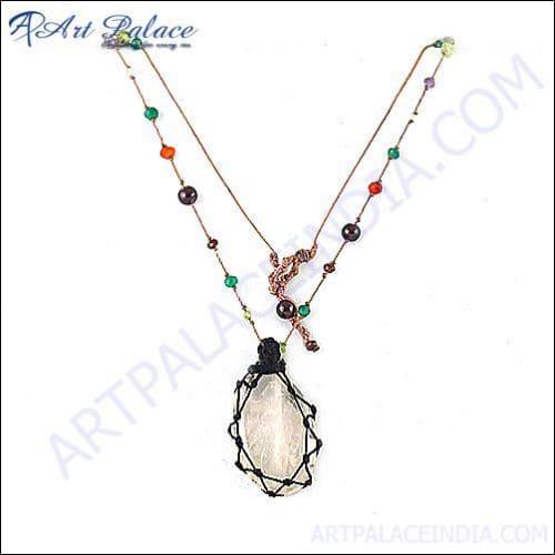 New Designer Pearl Necklace Colorful Beads Necklace Pretty Necklace