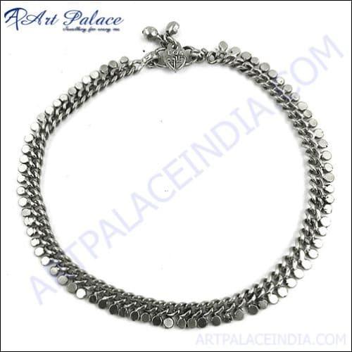 New Fashion German Silver Ankelets Superior Silver Anklet Feminine Silver Anklet